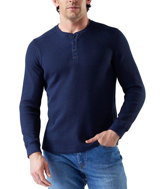 SmartWool Waffle Long Sleeve Henley Shirt Product Image