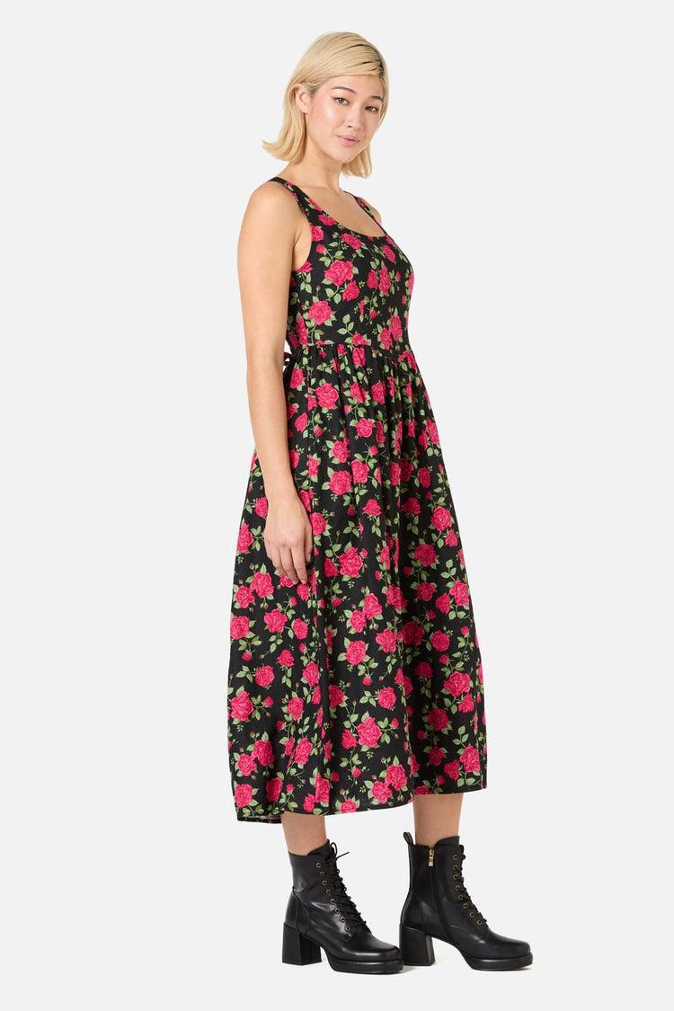 Winter Rose Midi Dress Product Image