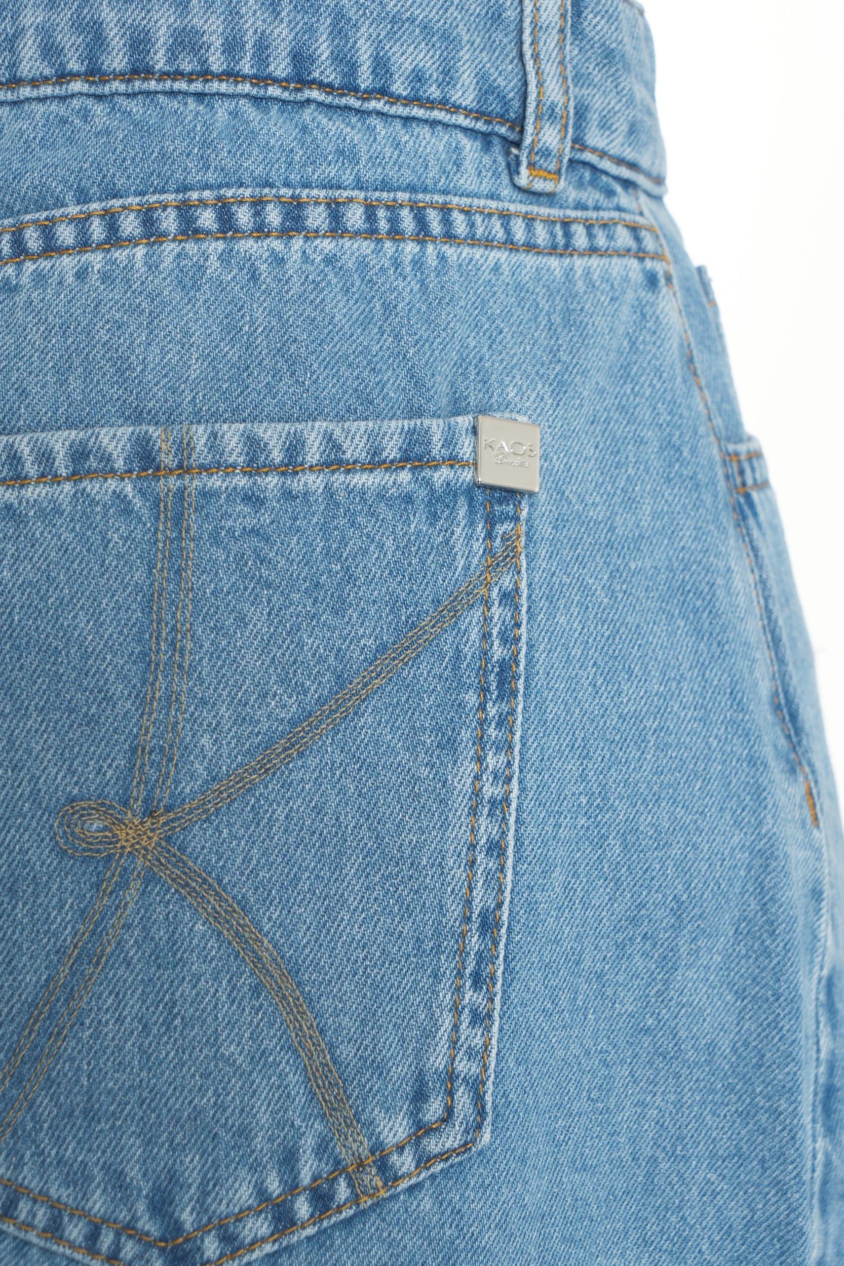 Denim mini skirt Product Image
