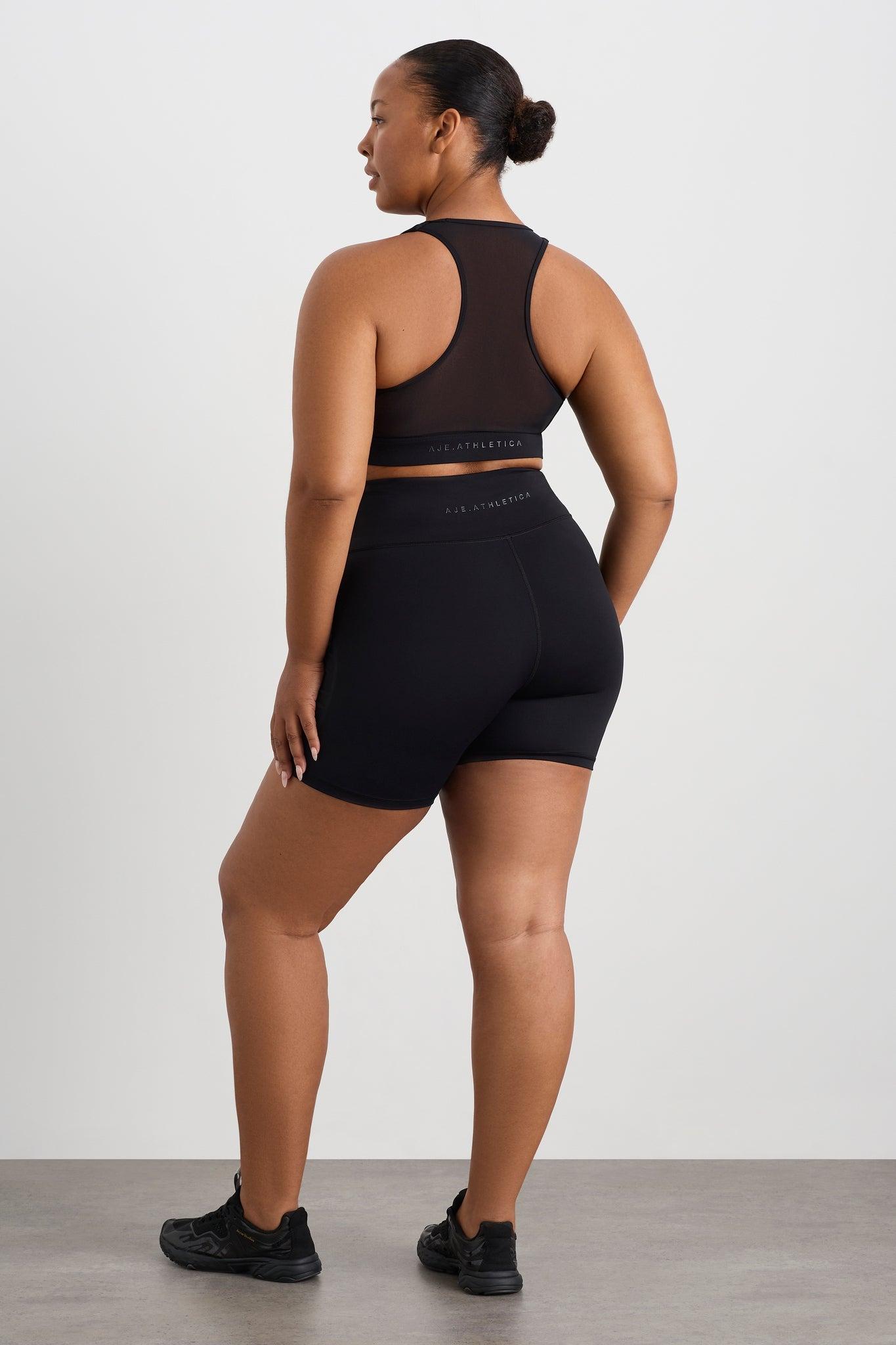 Spliced Mesh Sports Bra 370 Product Image