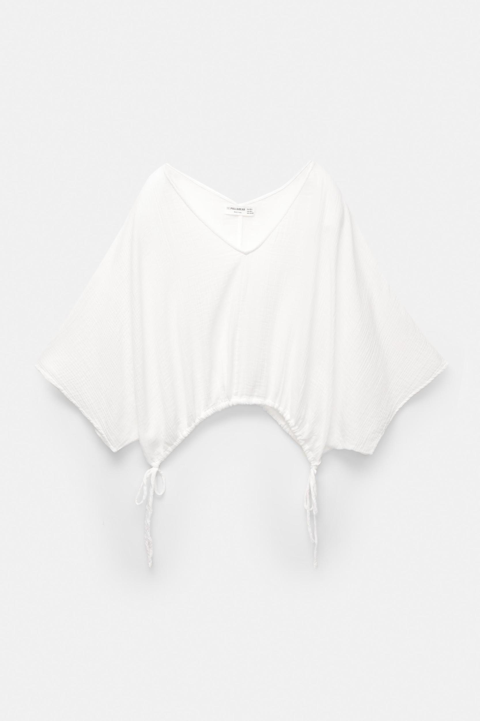 Textured rustic blouse Product Image