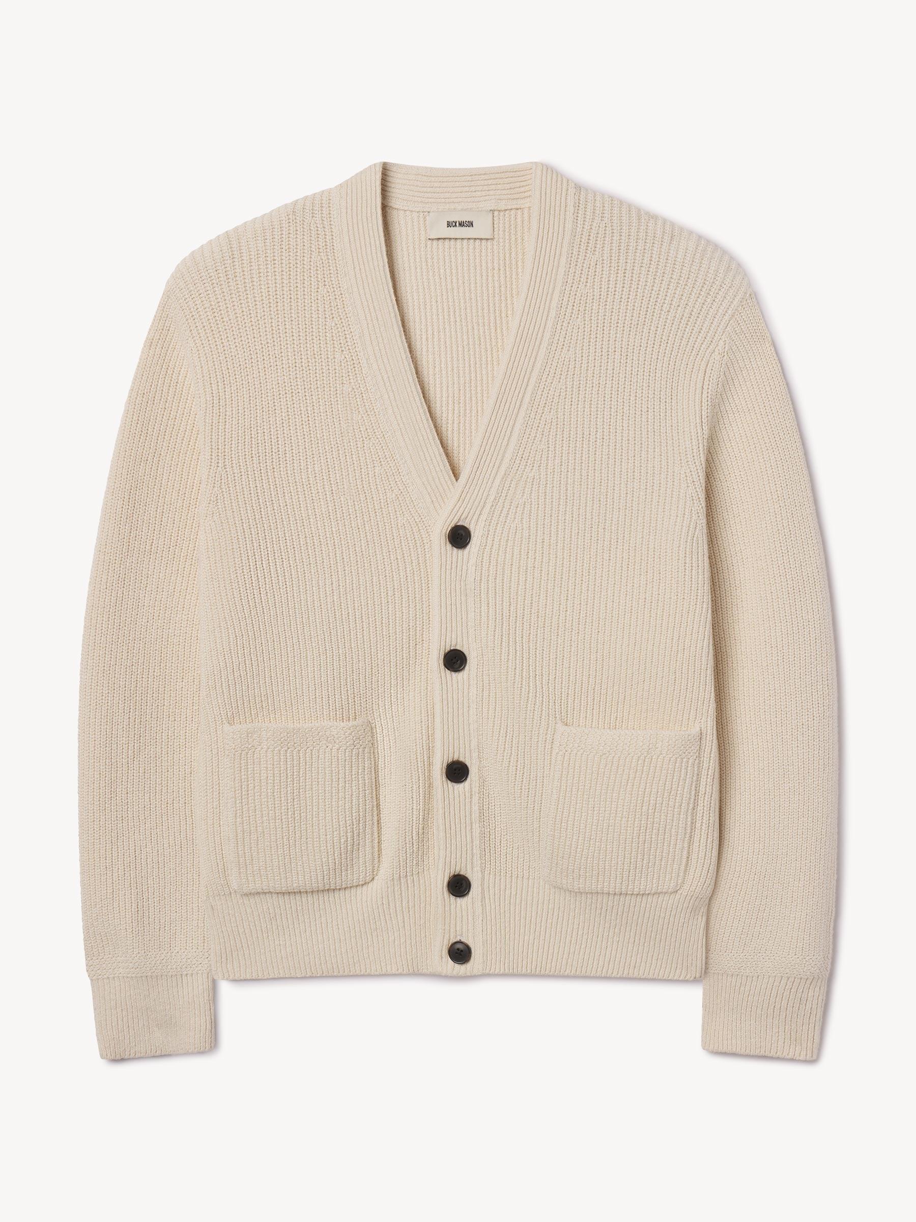 Sand Dollar Seafarer Cotton Rib Cardigan Product Image
