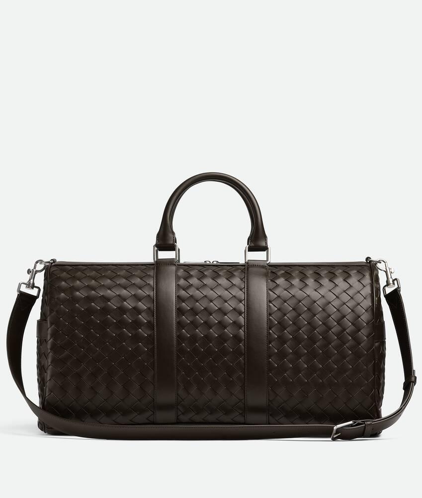 Men's Intrecciato Duffle in Black Product Image