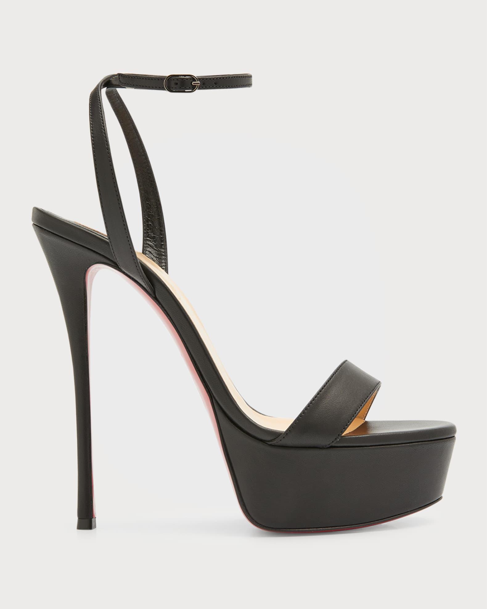 Loubi Queen Red Sole Platform Sandals Product Image