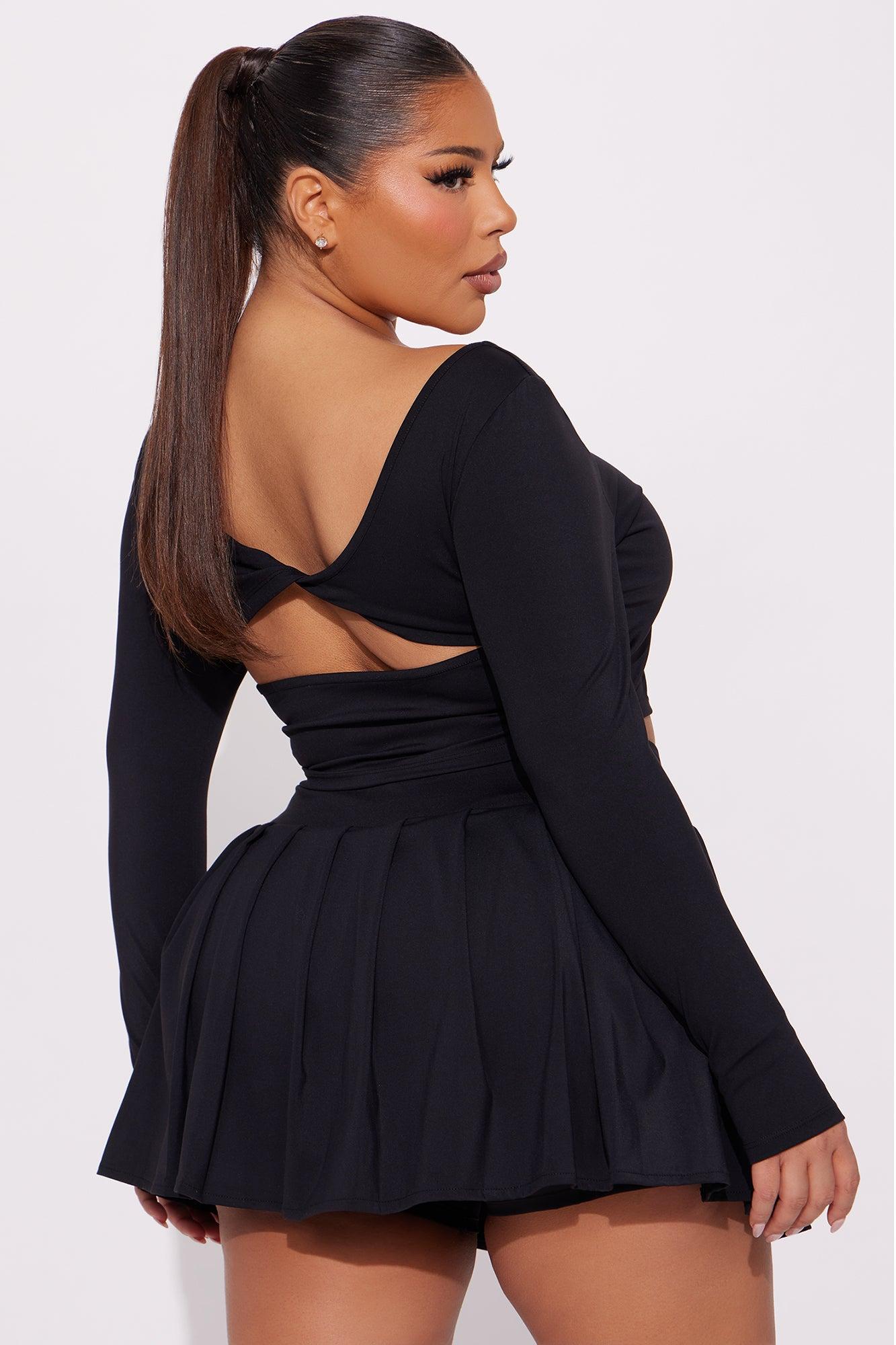 Got That Glow Active Top - Black Product Image