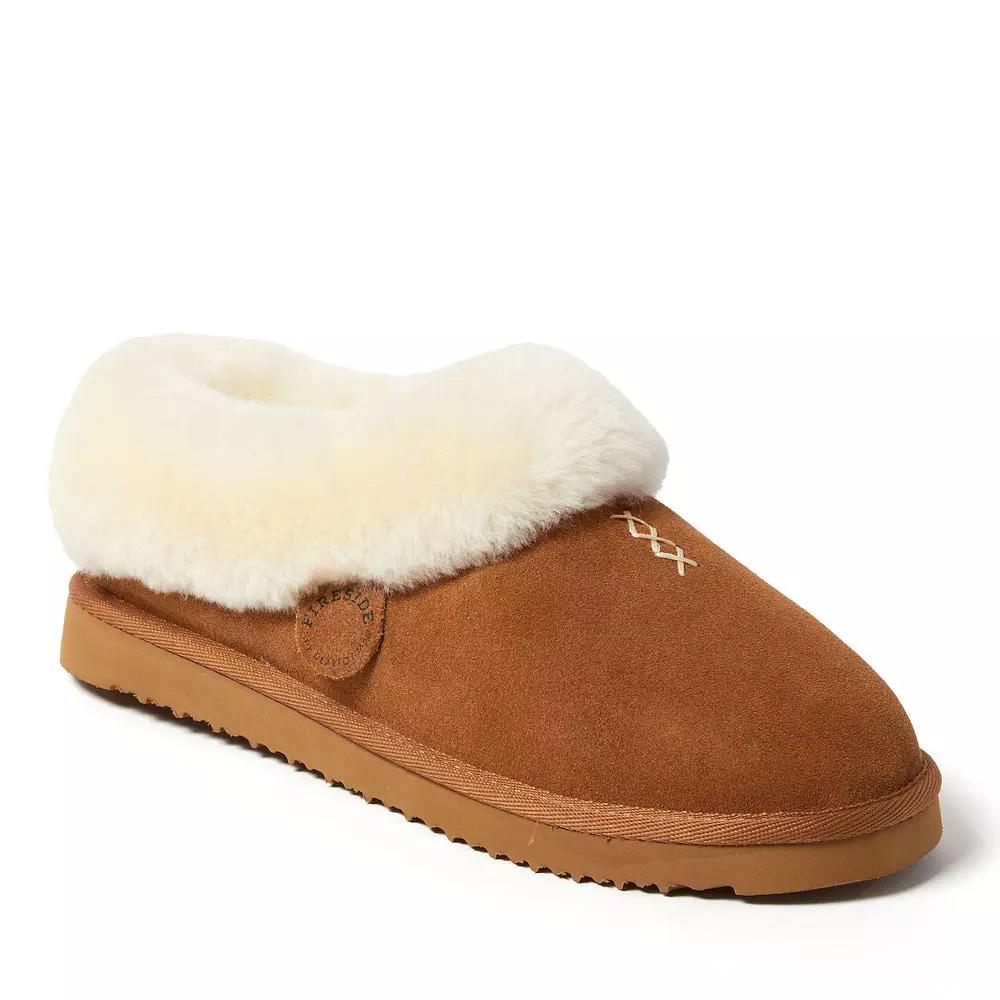 Fireside by Dearfoams Adelaide Women's Shearling Clog Slippers,  Product Image