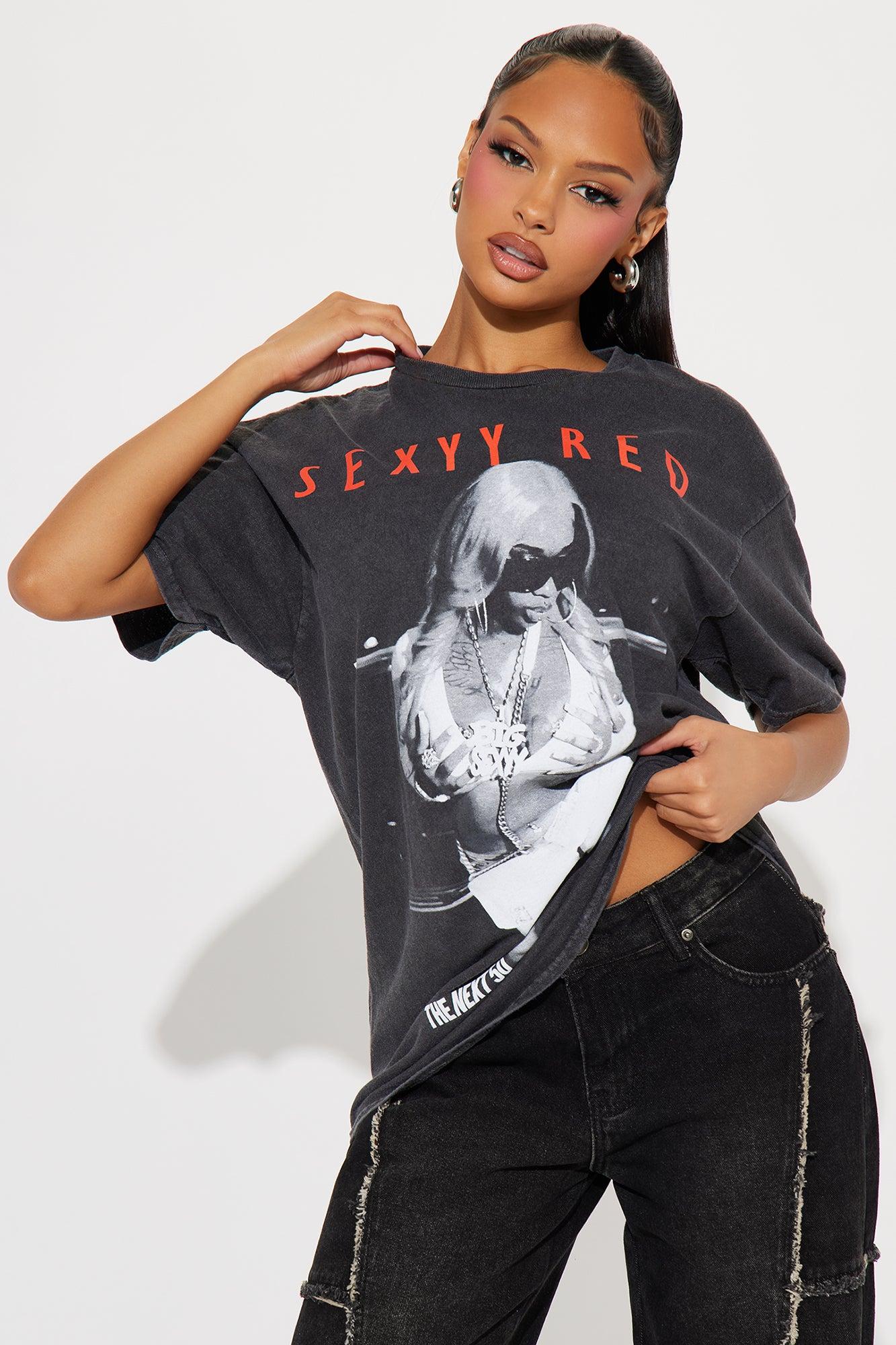 Sexyy Red Tour Washed Tee - Black Product Image