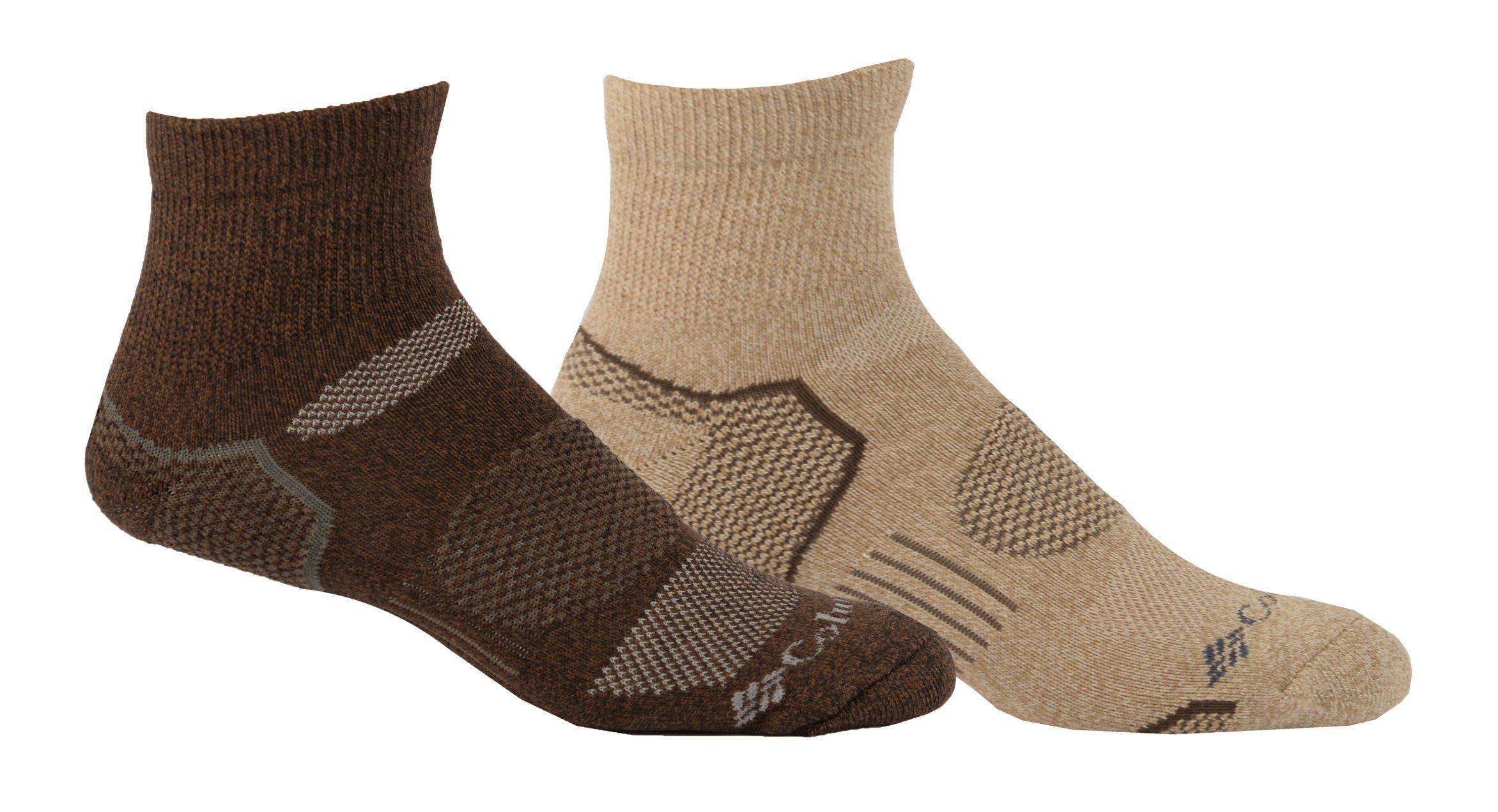Columbia Mens Balance Point Walk Quarter Socks- Product Image