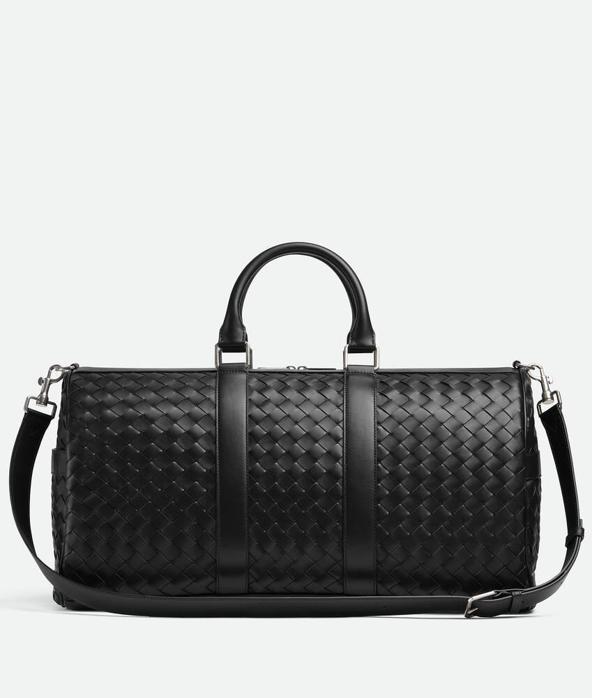 Men's Intrecciato Duffle in Black Product Image