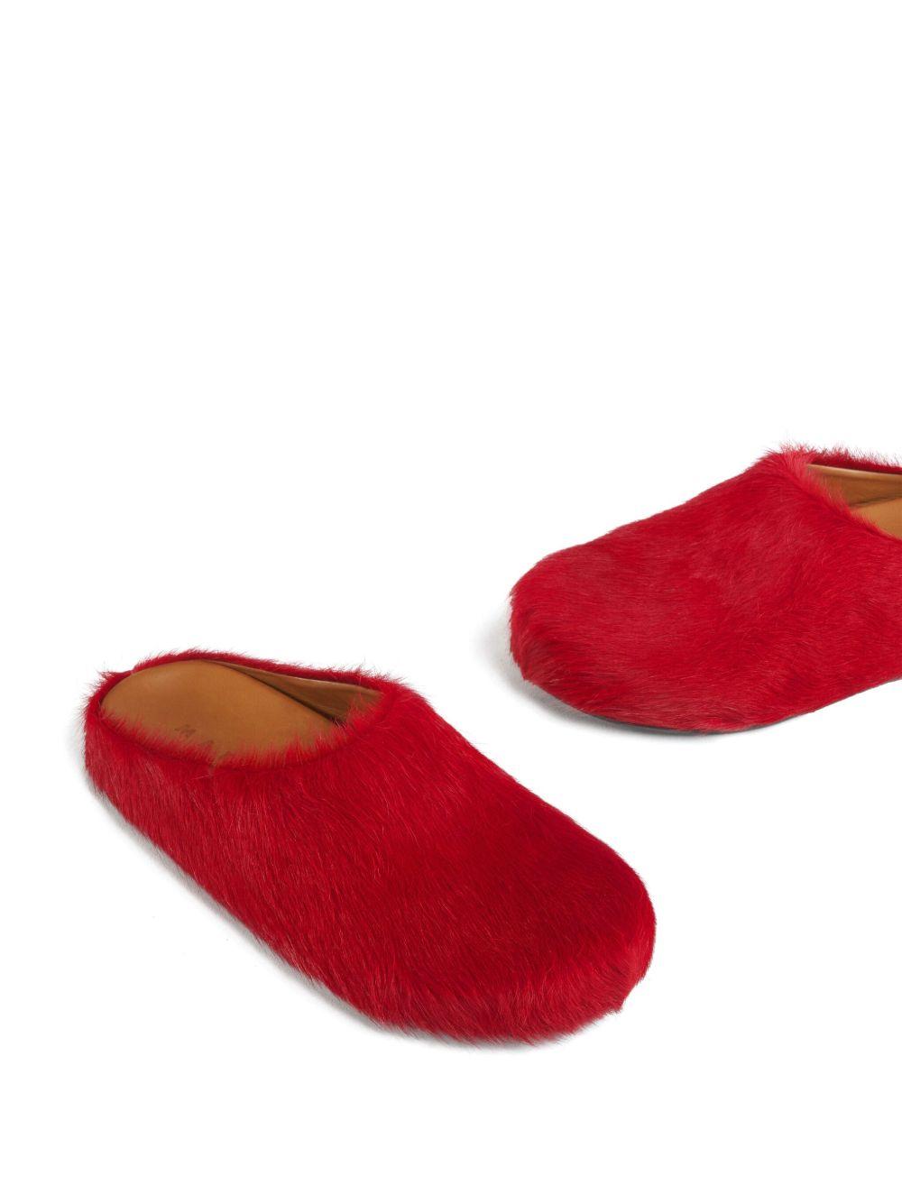 Fussbet Sabot calf-hair slippers Product Image