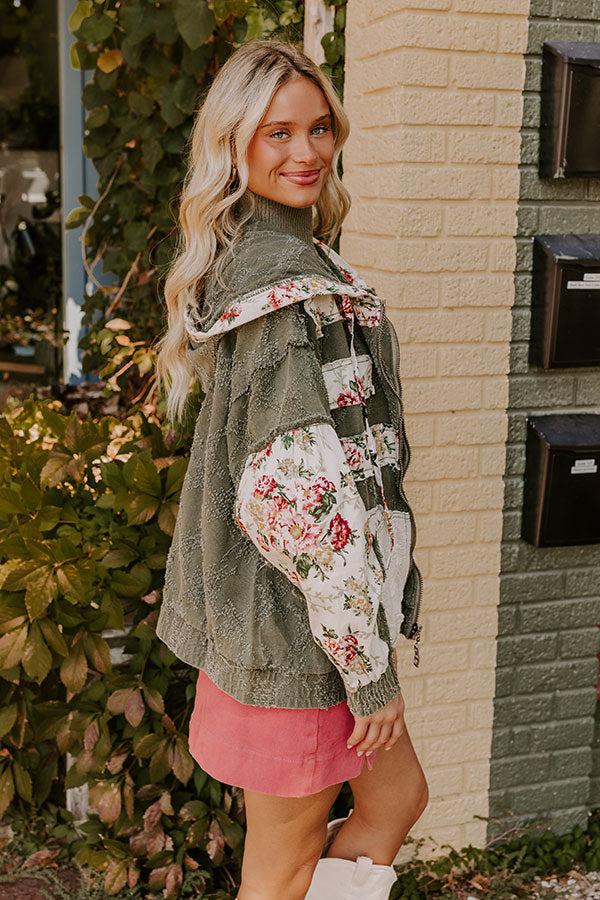 Misty Mornings Color Block Jacket Product Image