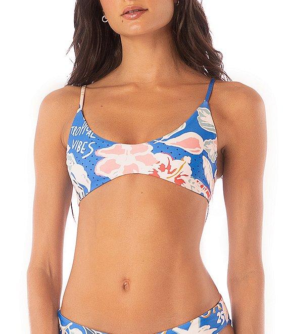 Maaji Sublimity Tropical Bliss Reversible Classic Swim Bottom Product Image