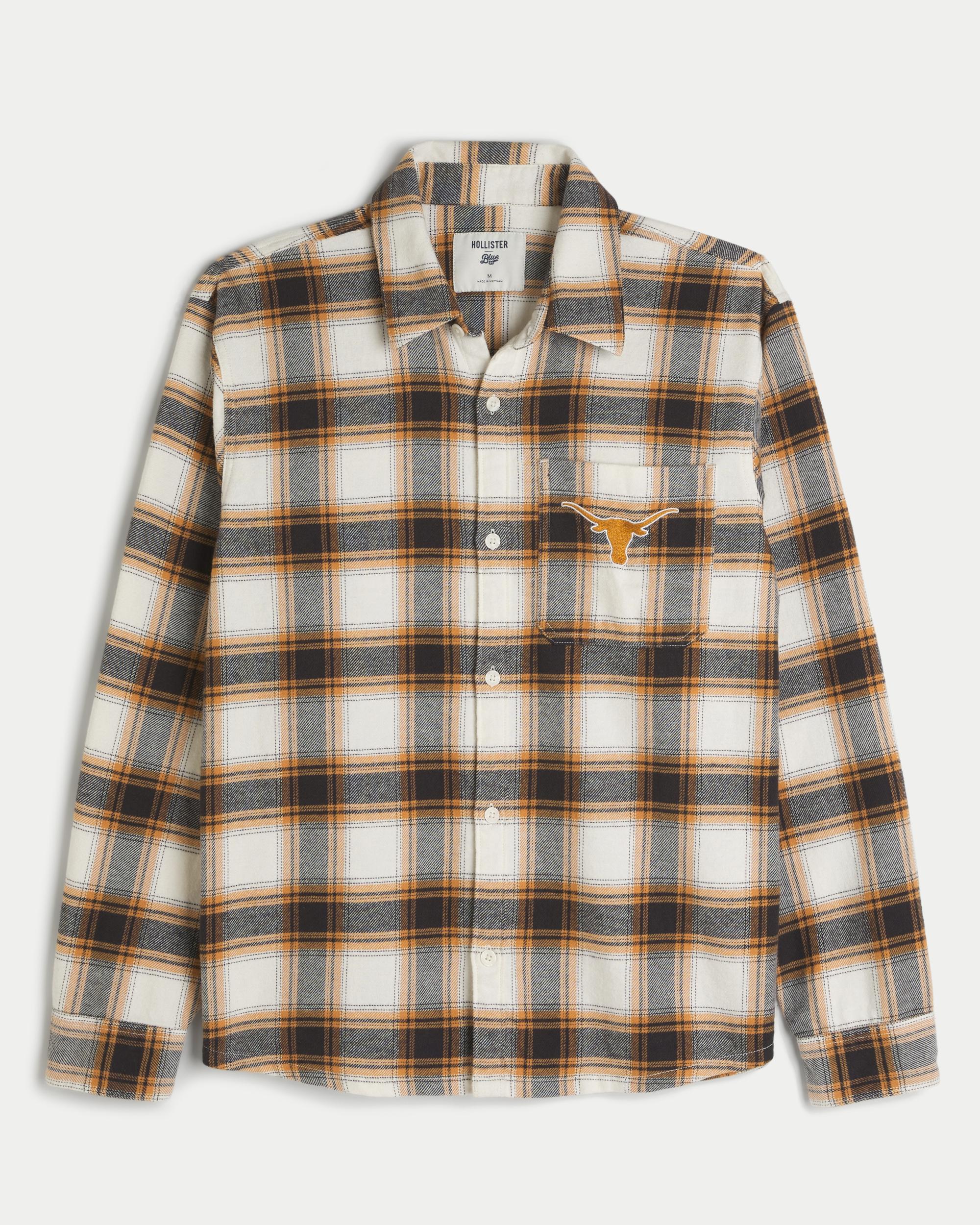 University of Michigan Graphic Flannel Shirt Product Image