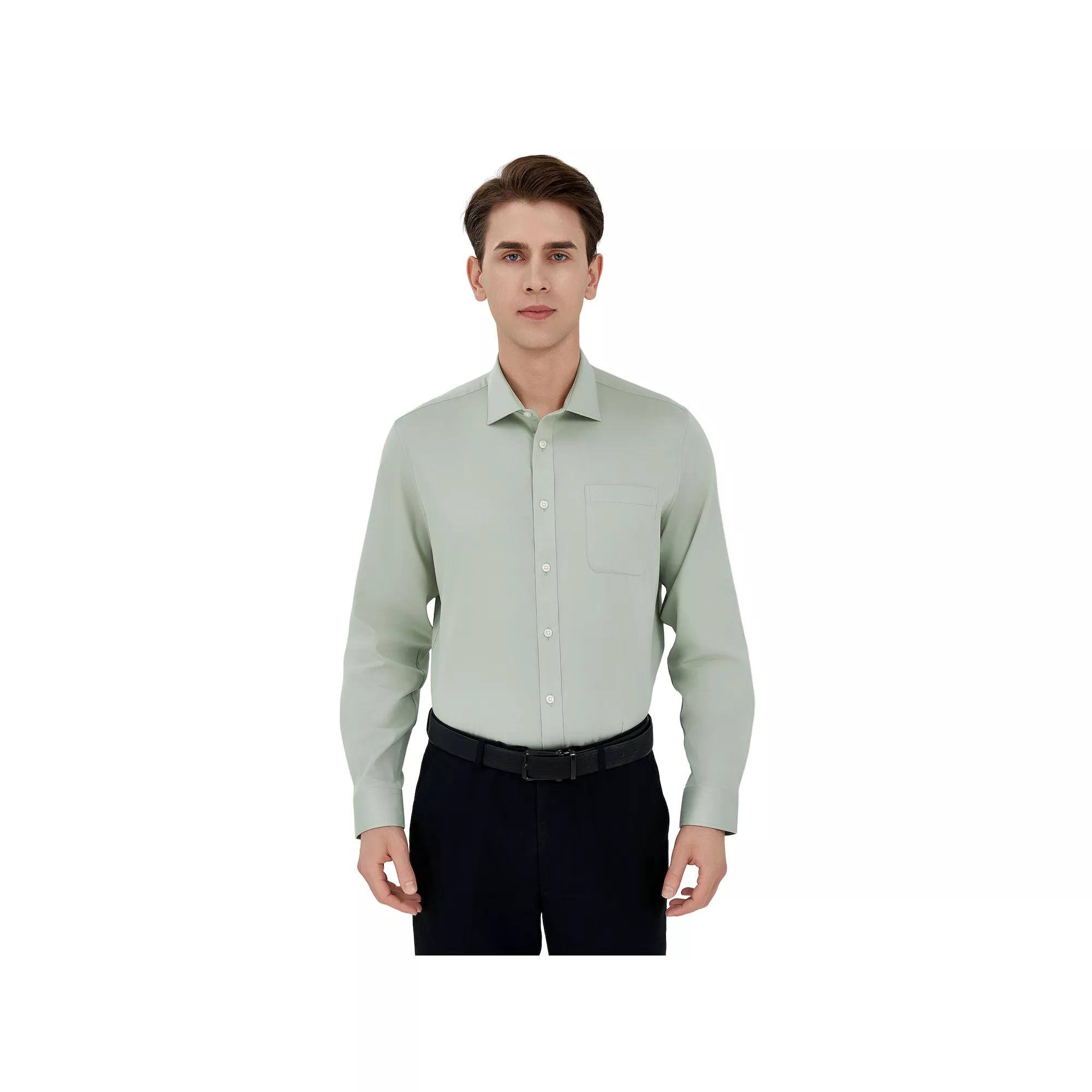 Men's Savile Row Classic Fit Sateen Dress Shirt,  Product Image