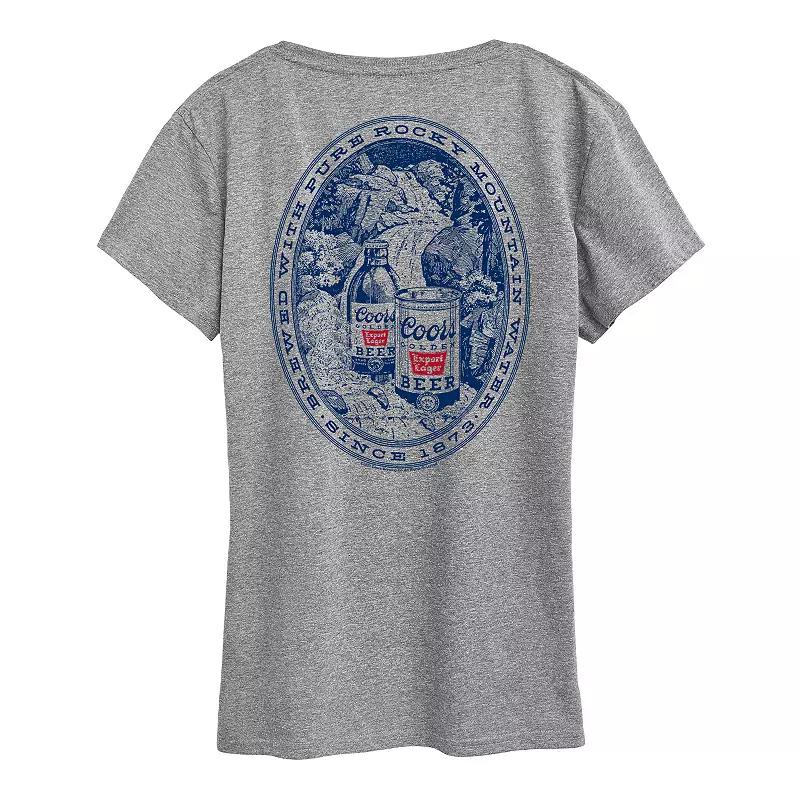 Women's Coors Banquet Rocky Mountain Graphic Tee,  Product Image