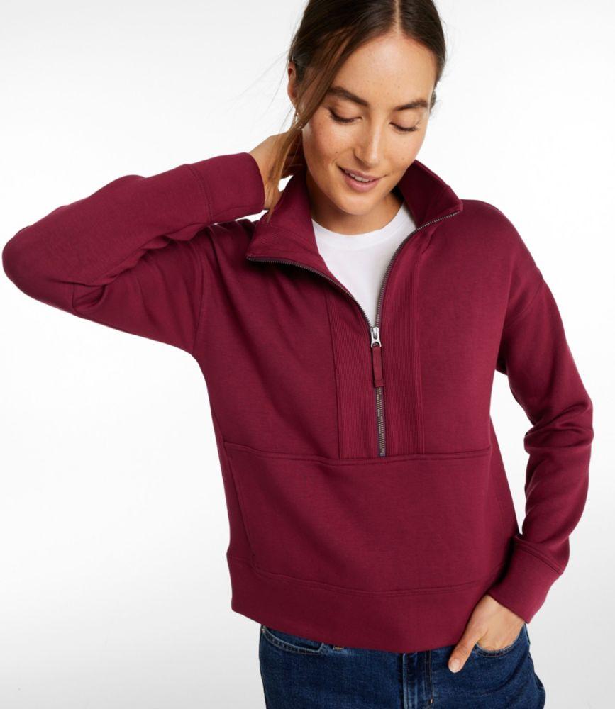 Women's CloudSoft Top, Half-Zip Pullover Product Image
