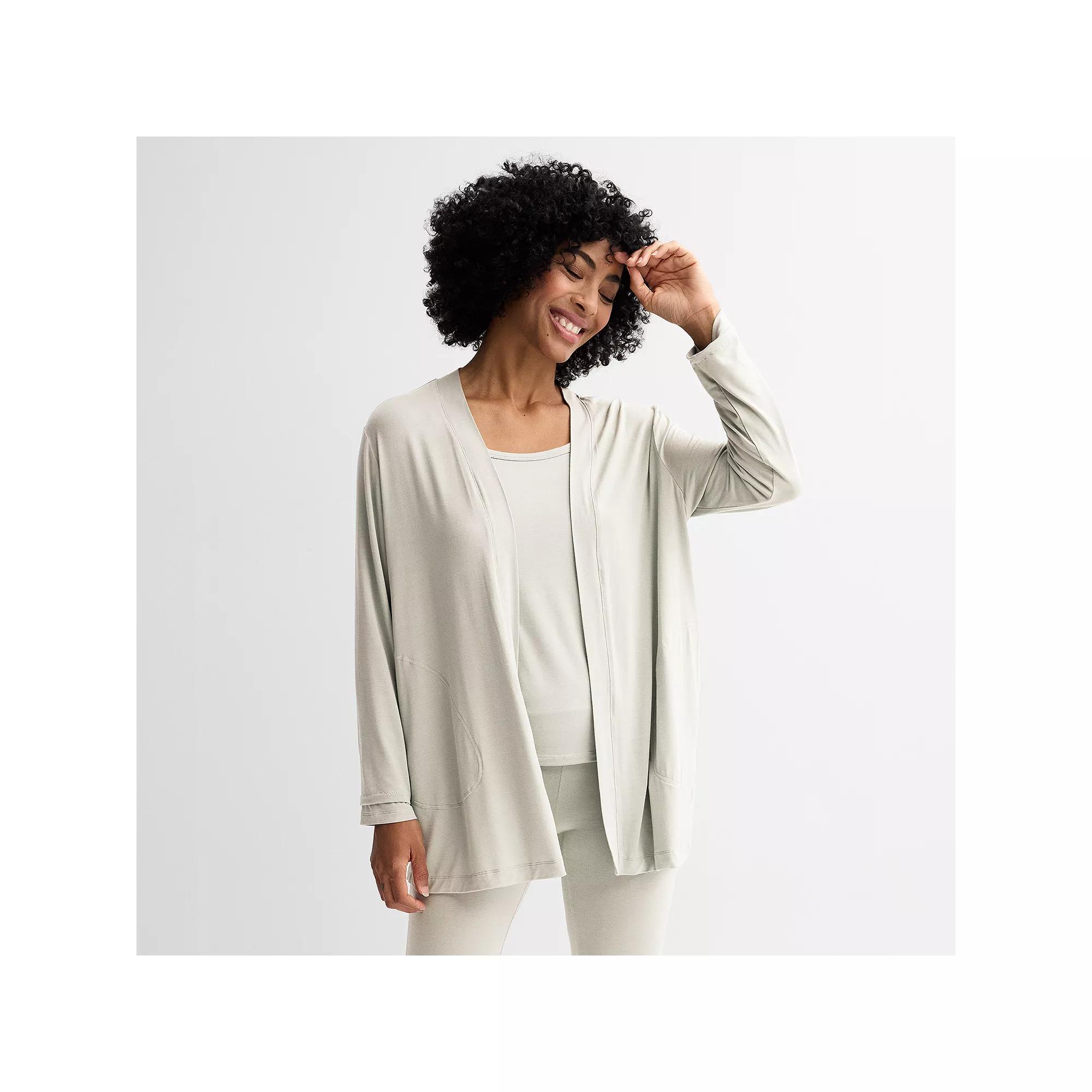 Women's Sonoma Goods For Life® Sleep Wrap, Size: Small, Ivory Silk Product Image