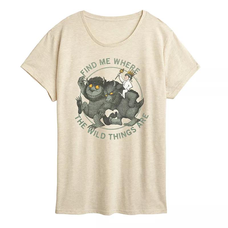 Women's Where The Wild Things Are Find Me Graphic Tee,  Product Image