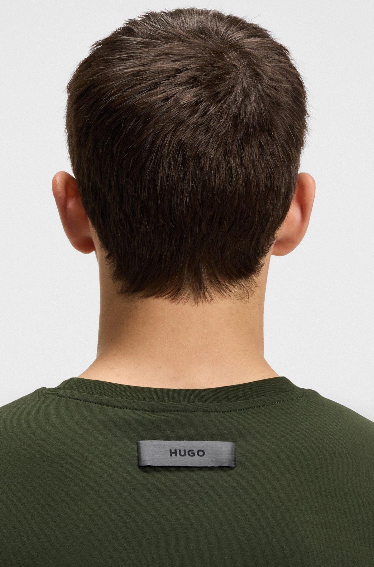 Slim-fit T-shirt with mercerized cotton Product Image