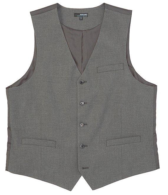 Murano Big & Tall Wardrobe Essentials Suit Separates Twill Vest Product Image
