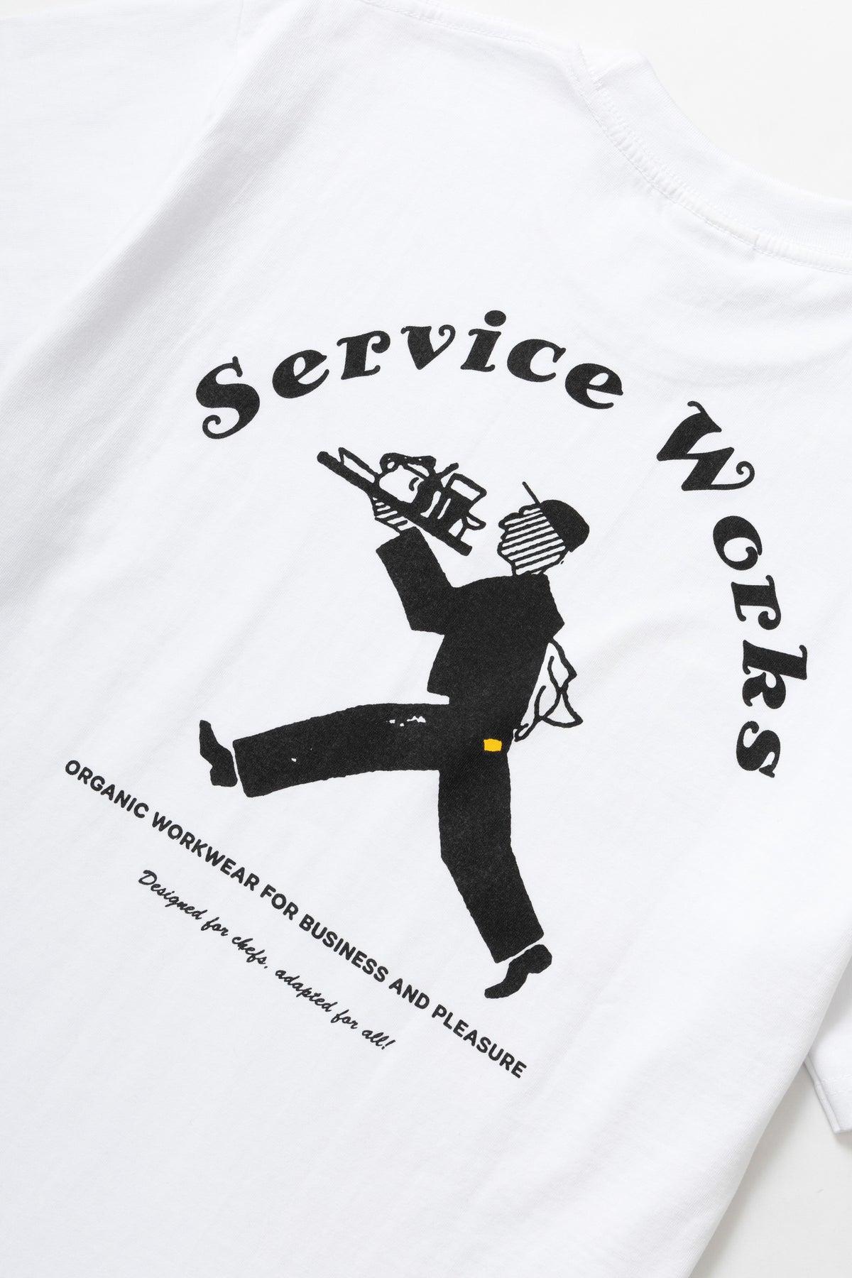 Service Works - Waiter Tee - White Product Image