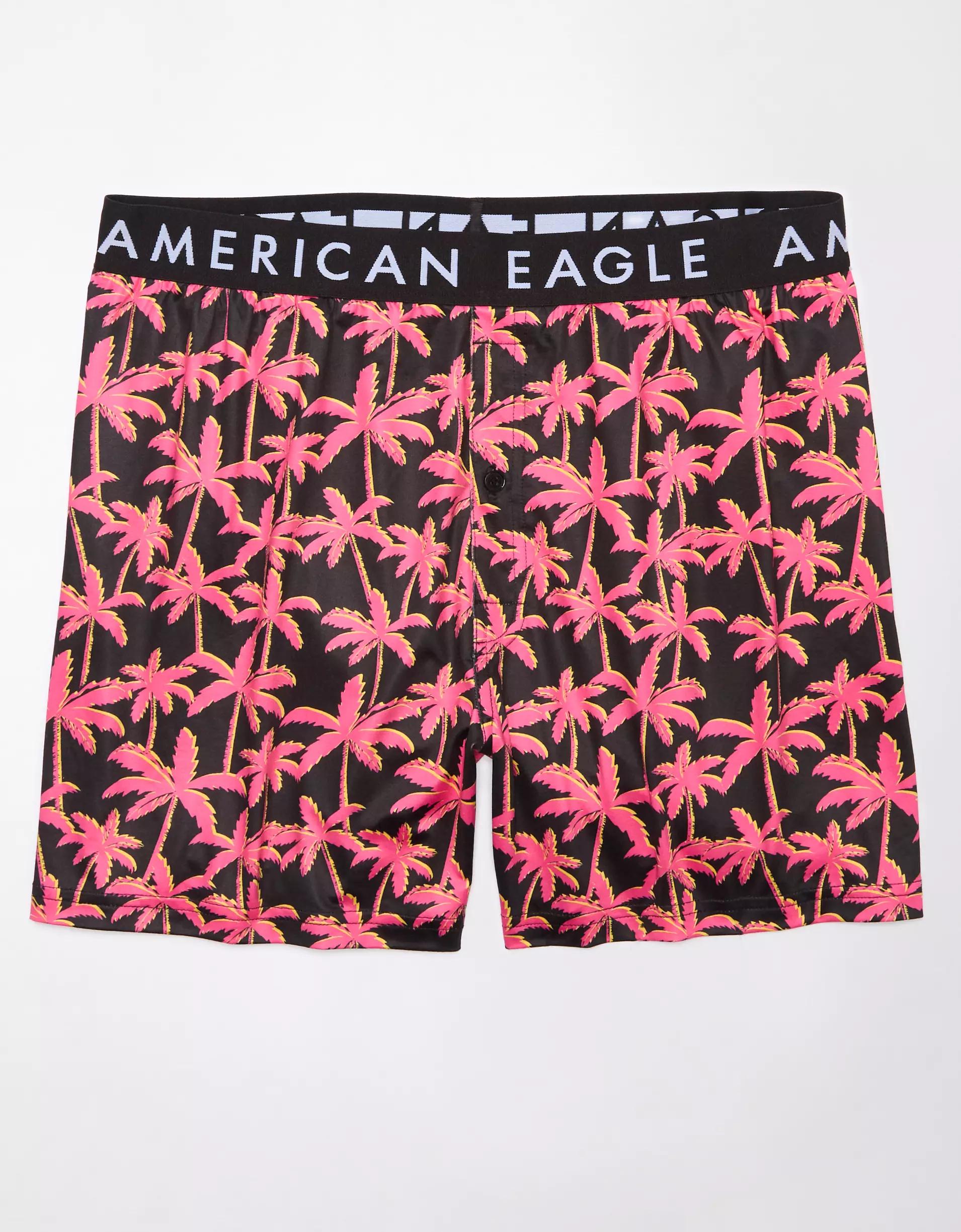 AEO Palm Trees Ultra Soft Pocket Boxer Short Product Image