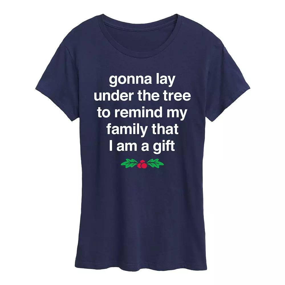 Women's Gonna Lay Under The Tree Graphic Tee, Girl's,  Product Image