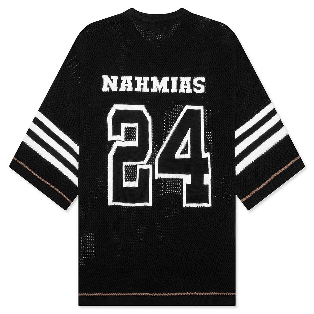 Knit 24 Football Shirt - Black Male Product Image