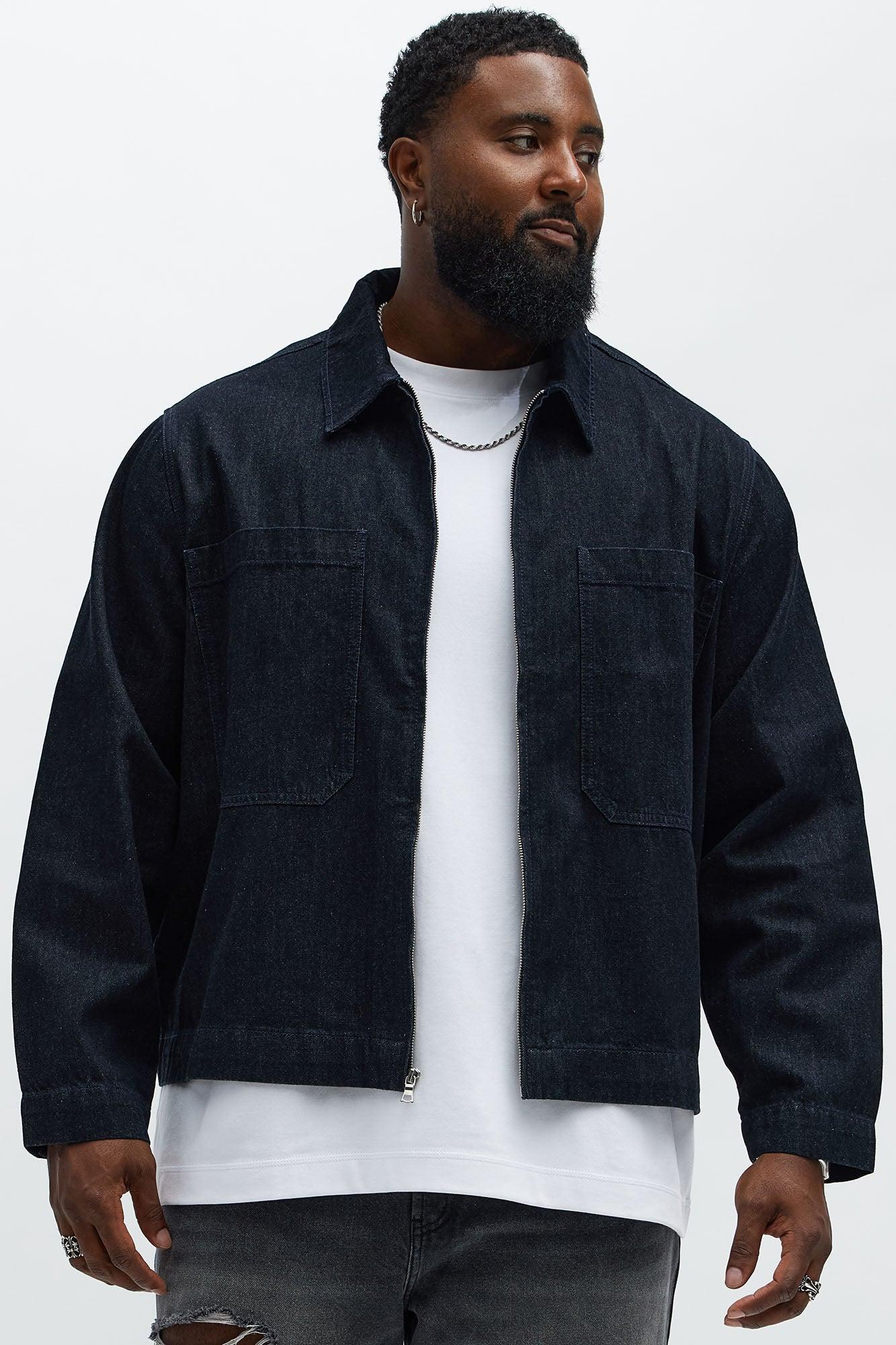 Midnight Rider Work Denim Jacket - Indigo Male Product Image