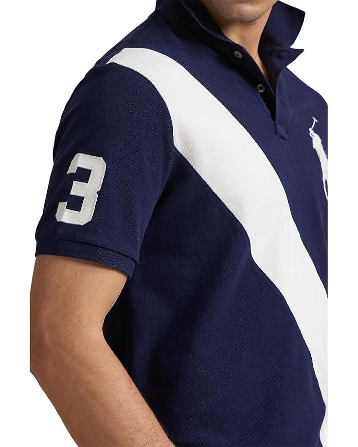 Custom Slim Fit Mesh Polo Product Image