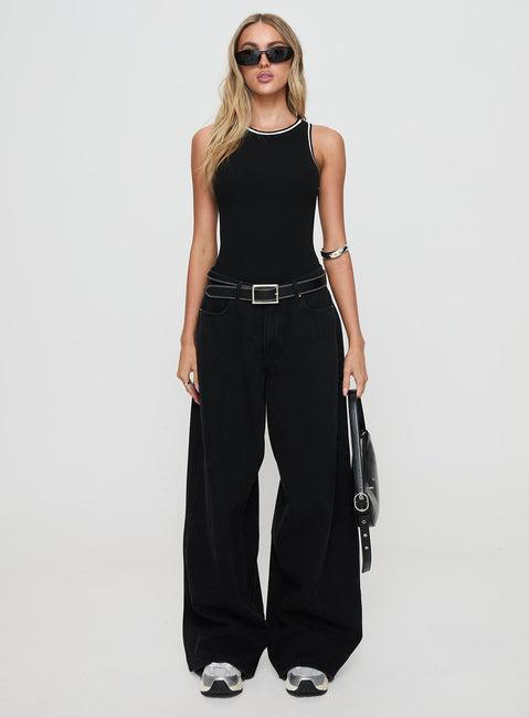 Pietra Bodysuit Black Product Image