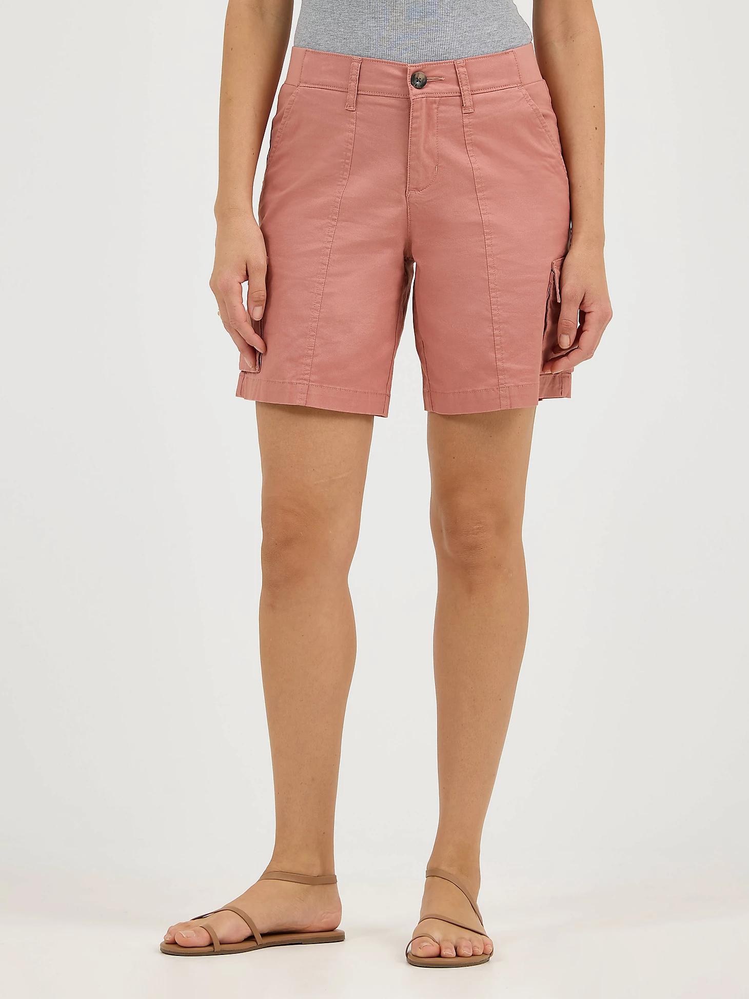 Women's Ultra Lux Comfort with Flex-to-Go Relaxed Fit Cargo Short | Women's Shorts | Lee® Product Image