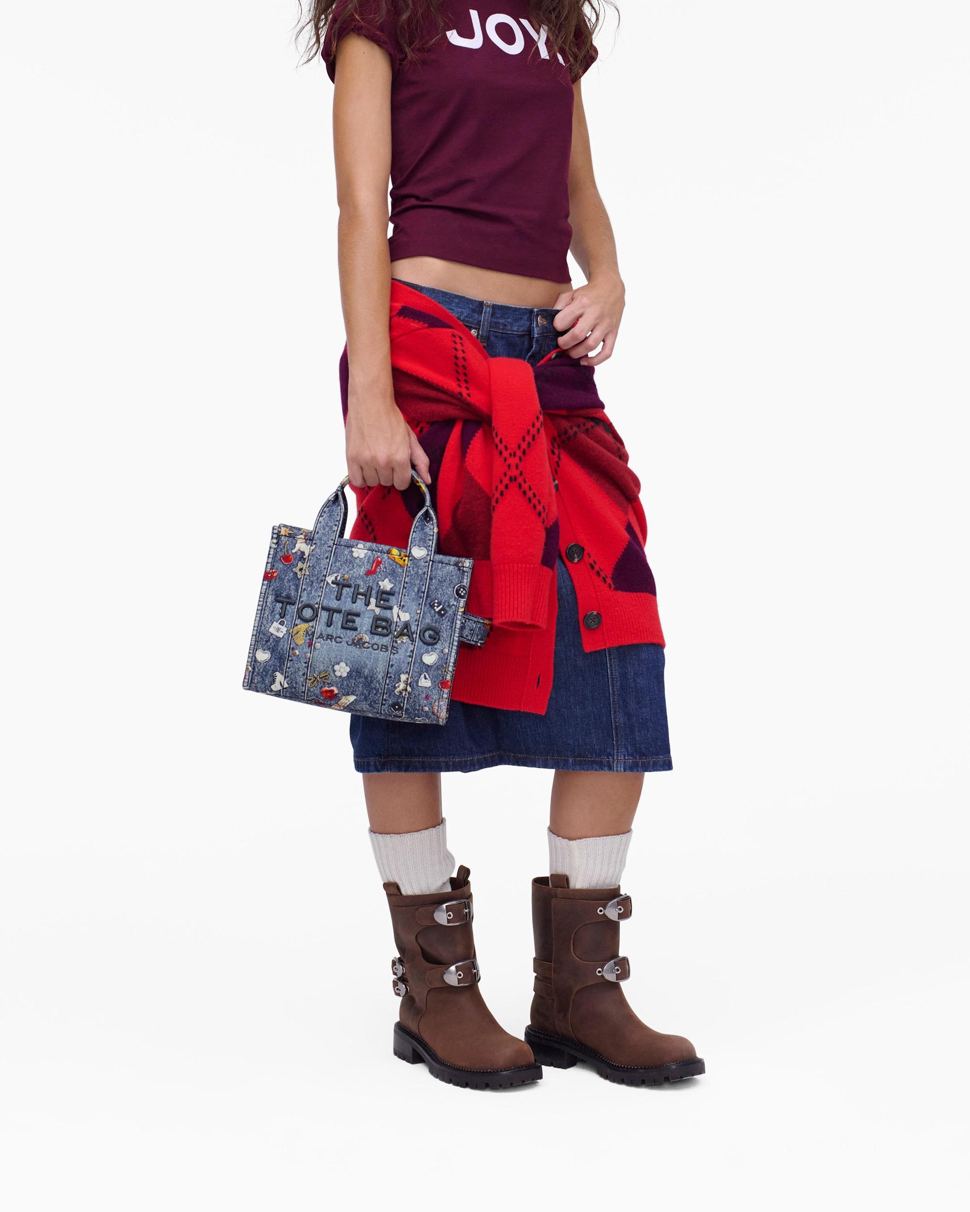 The Trompe L'Oeil Trinket Canvas Small Tote Bag Product Image