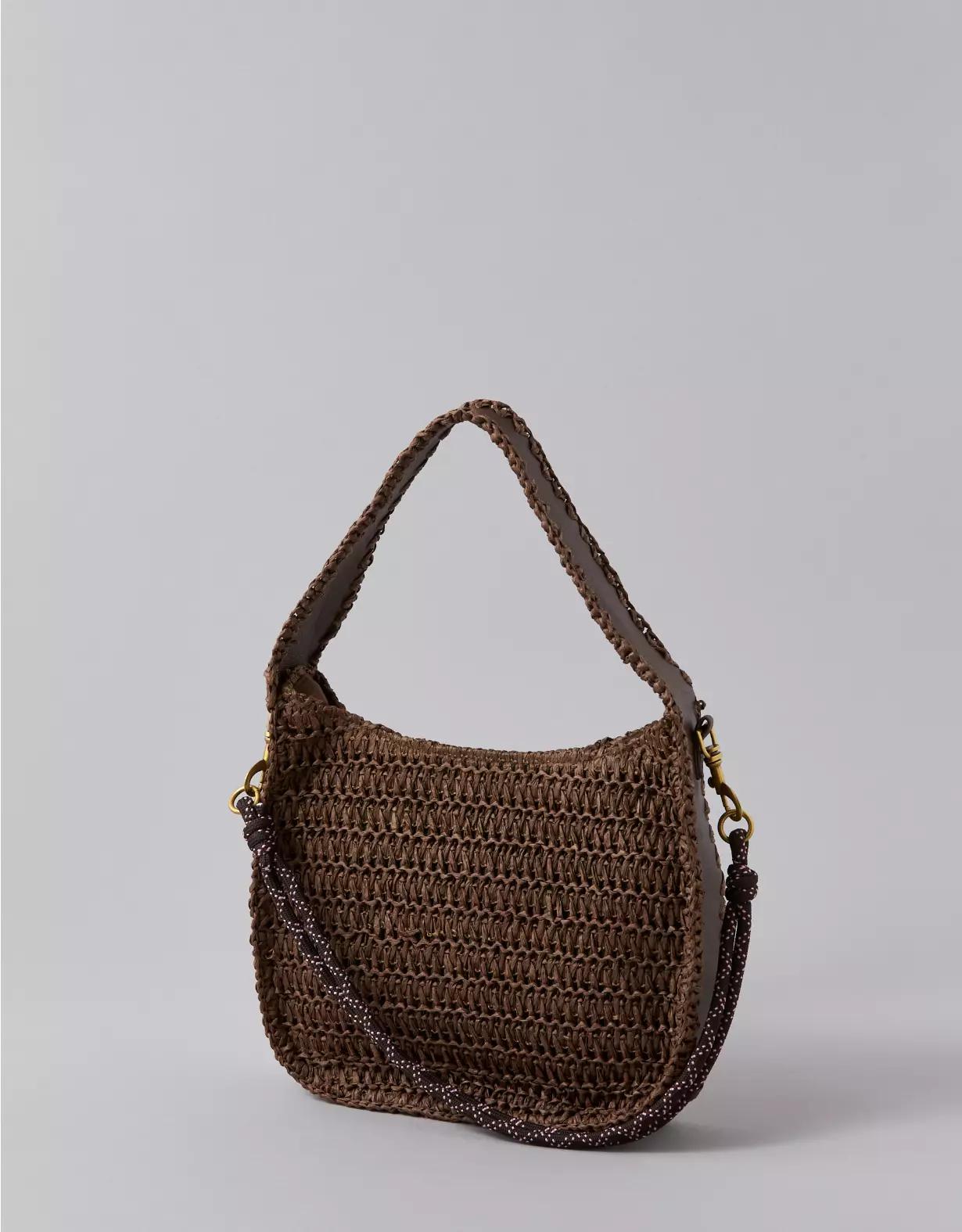 AE Mini Raffia Tote Bag Product Image