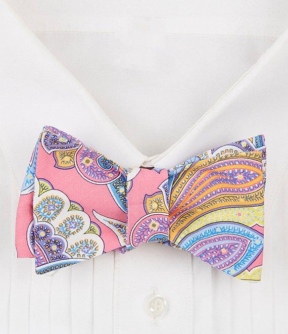 Cremieux Kaline Paisley Cotton Bow Tie Product Image
