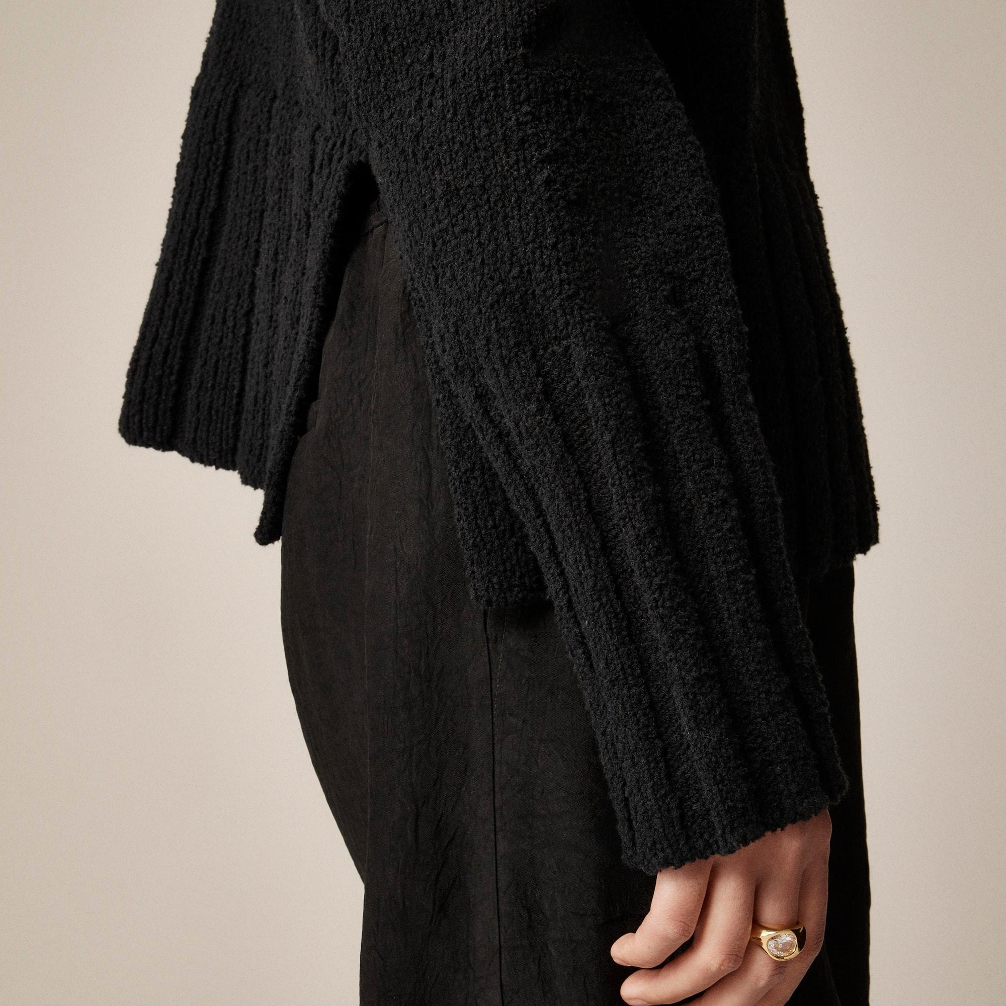 Marina sweater in textured cotton blend Product Image
