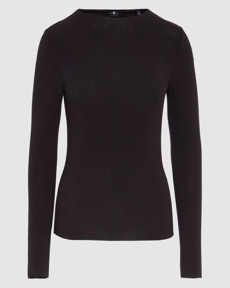Long Sleeve High Neck Top Product Image