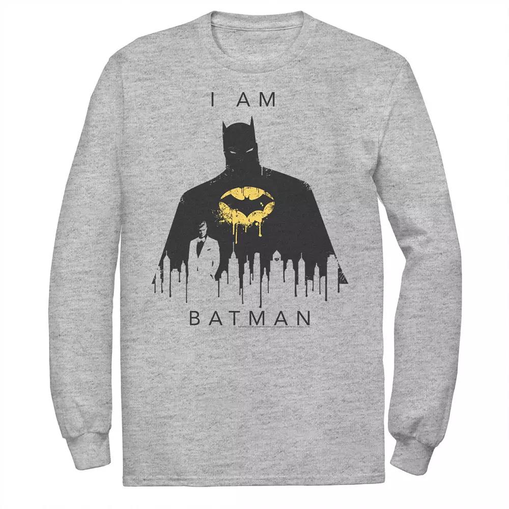 Men's DC Comics I Am Batman Skyline Poster Tee,  Product Image