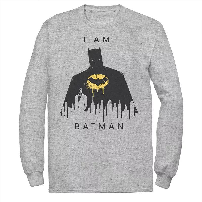 Men's DC Comics I Am Batman Skyline Poster Tee,  Product Image