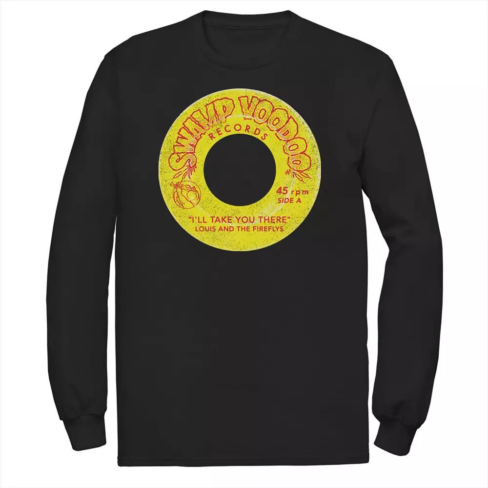 Men's Disney Princess And The Frog Louis Swamp Voodoo Records Tee,  Product Image