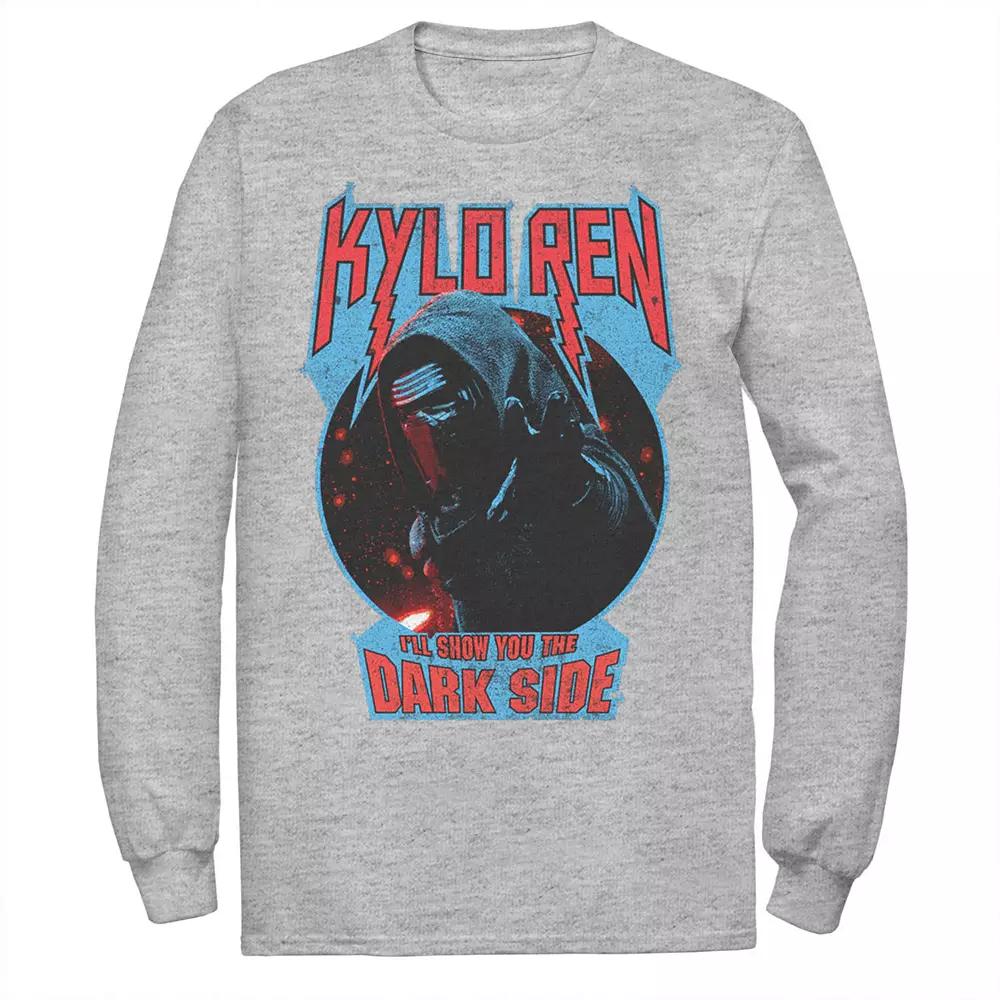 Men's Star Wars Kylo Ren Show You The Dark Side Metal Text Tee,  Product Image