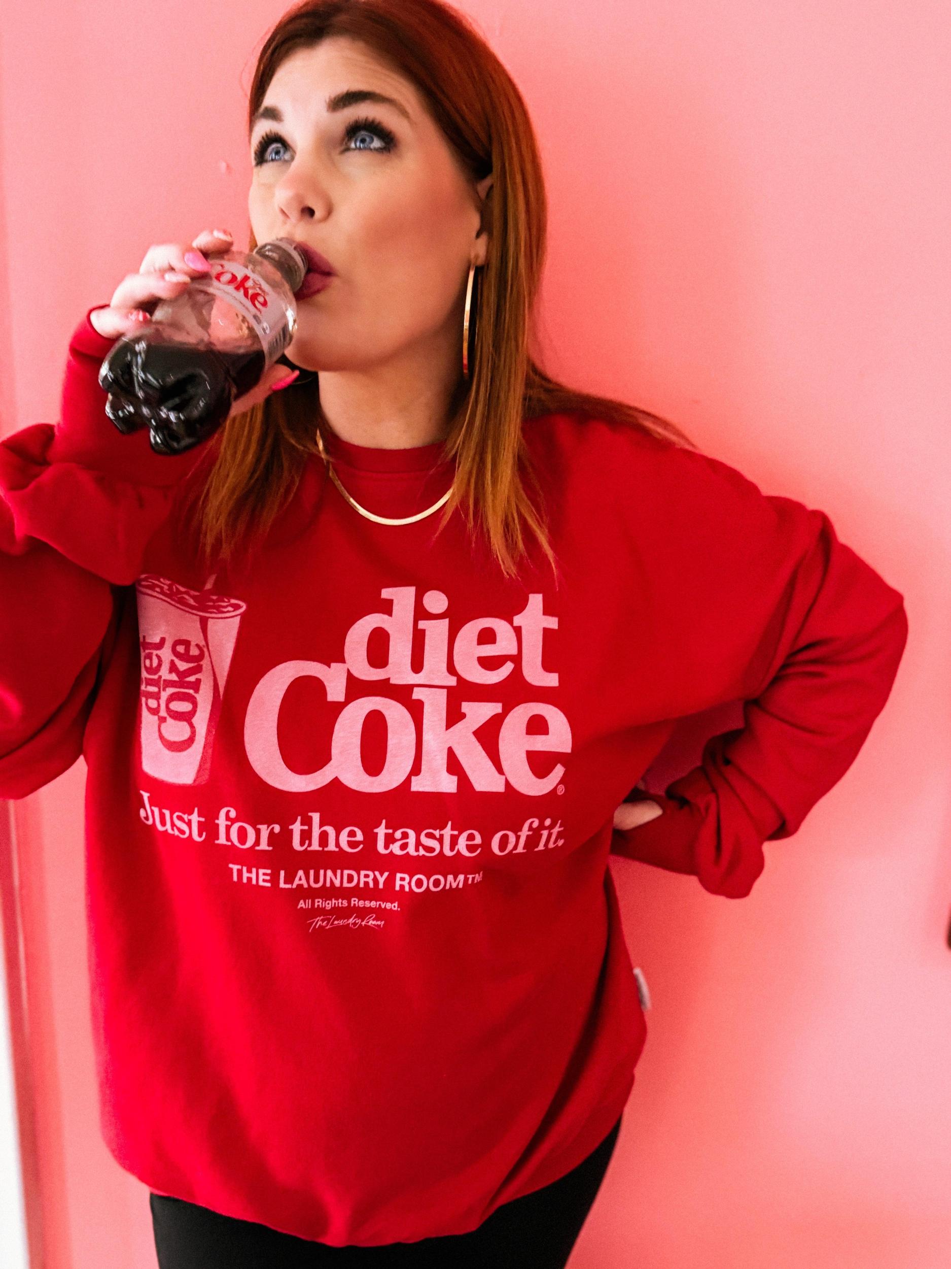 Diet Coke on Ice Sweatshirt Product Image