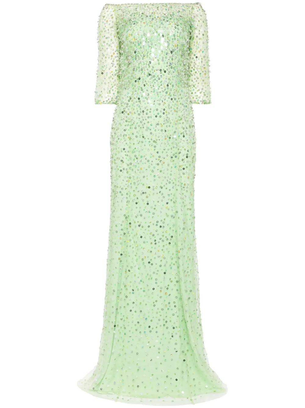 Lantana sequin-embellished gown Product Image