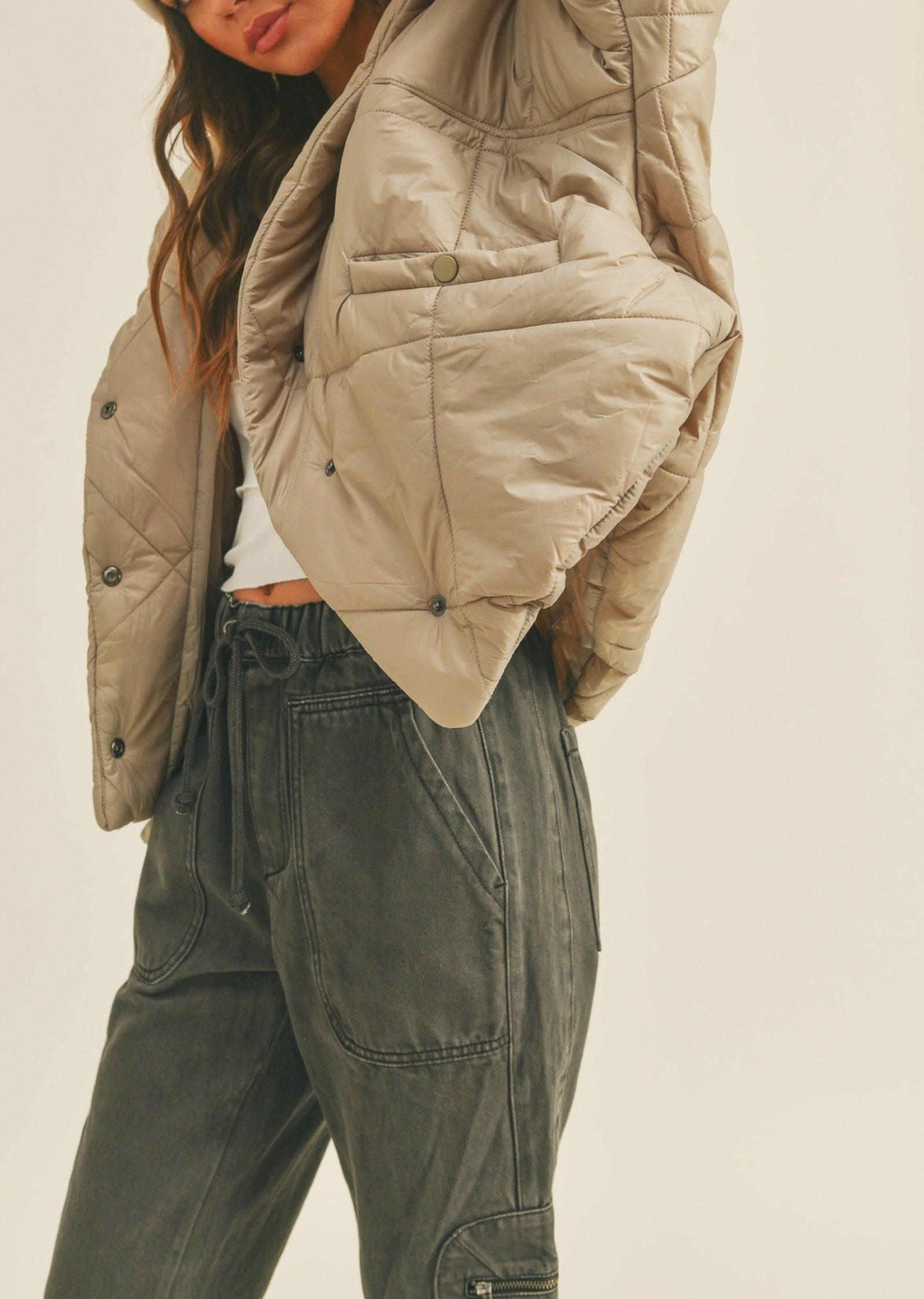 Quilted  Puffer Jacket Product Image