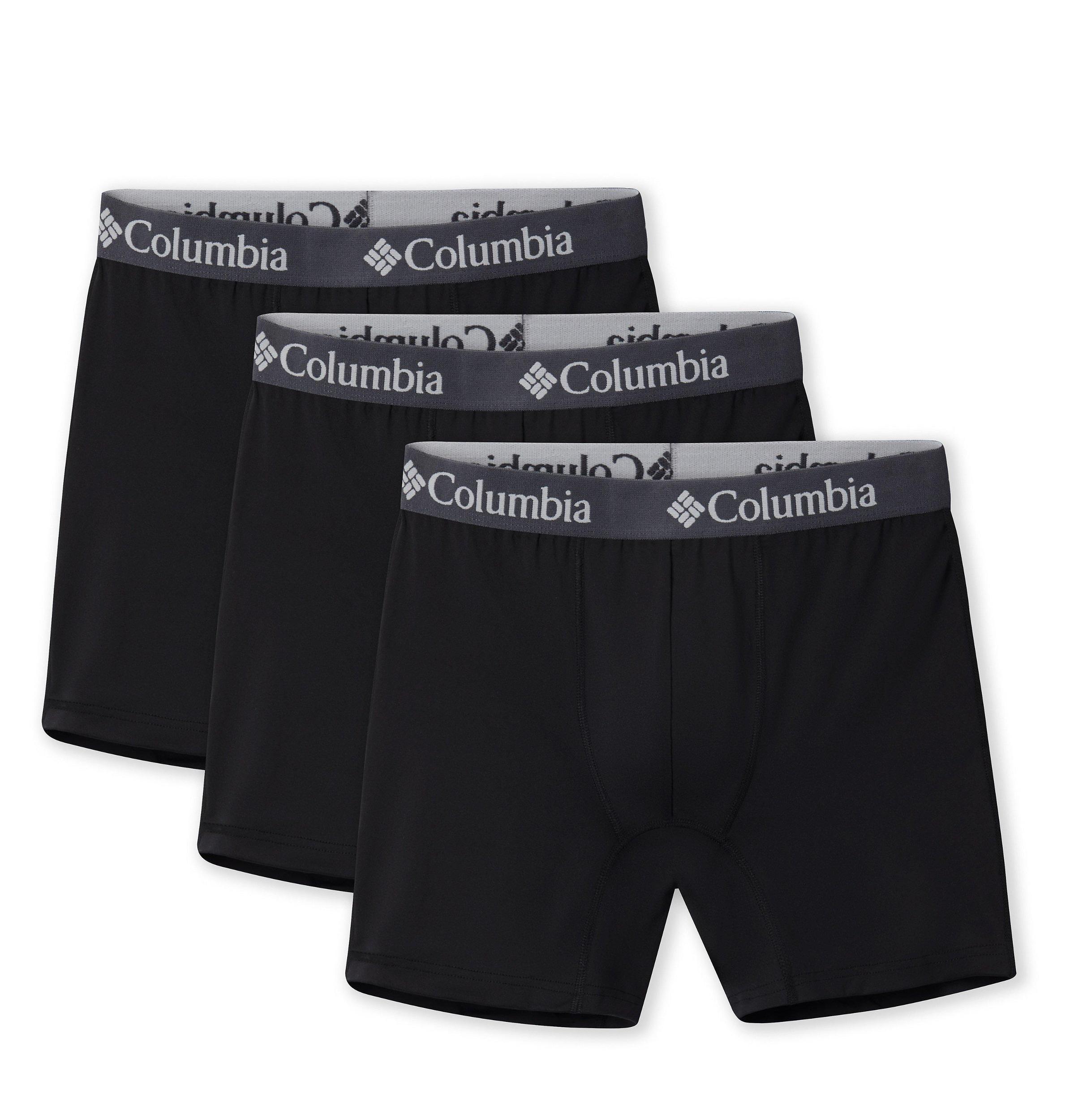 Columbia Mens Poly Stretch Boxer Brief - 3 Pack- Product Image