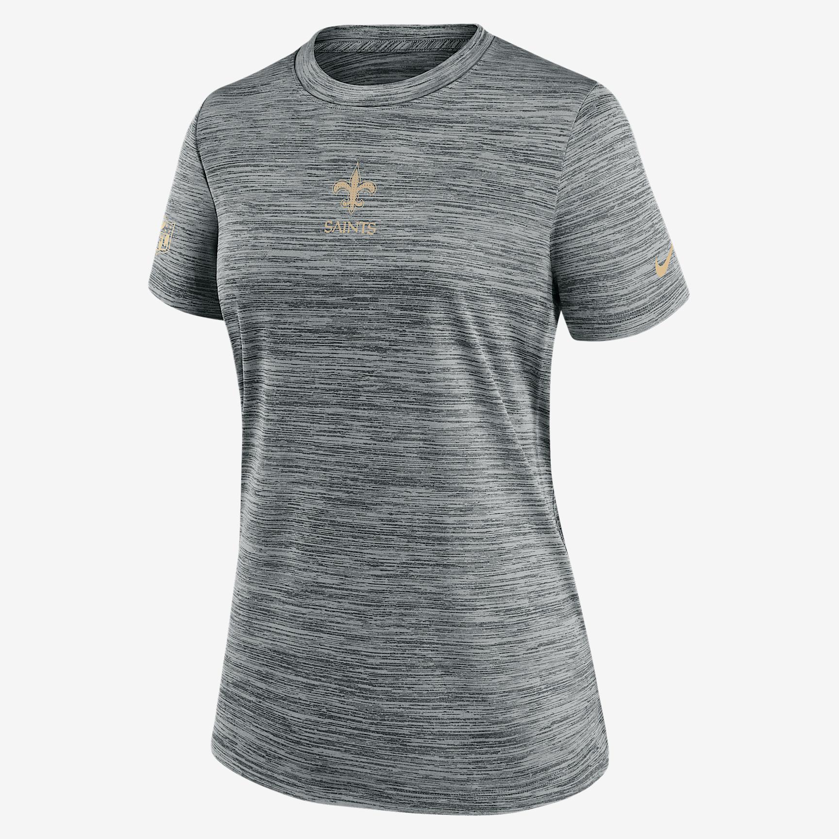 New Orleans Saints Sideline Team Issue Velocity Nike Women's Dri-FIT NFL T-Shirt Product Image