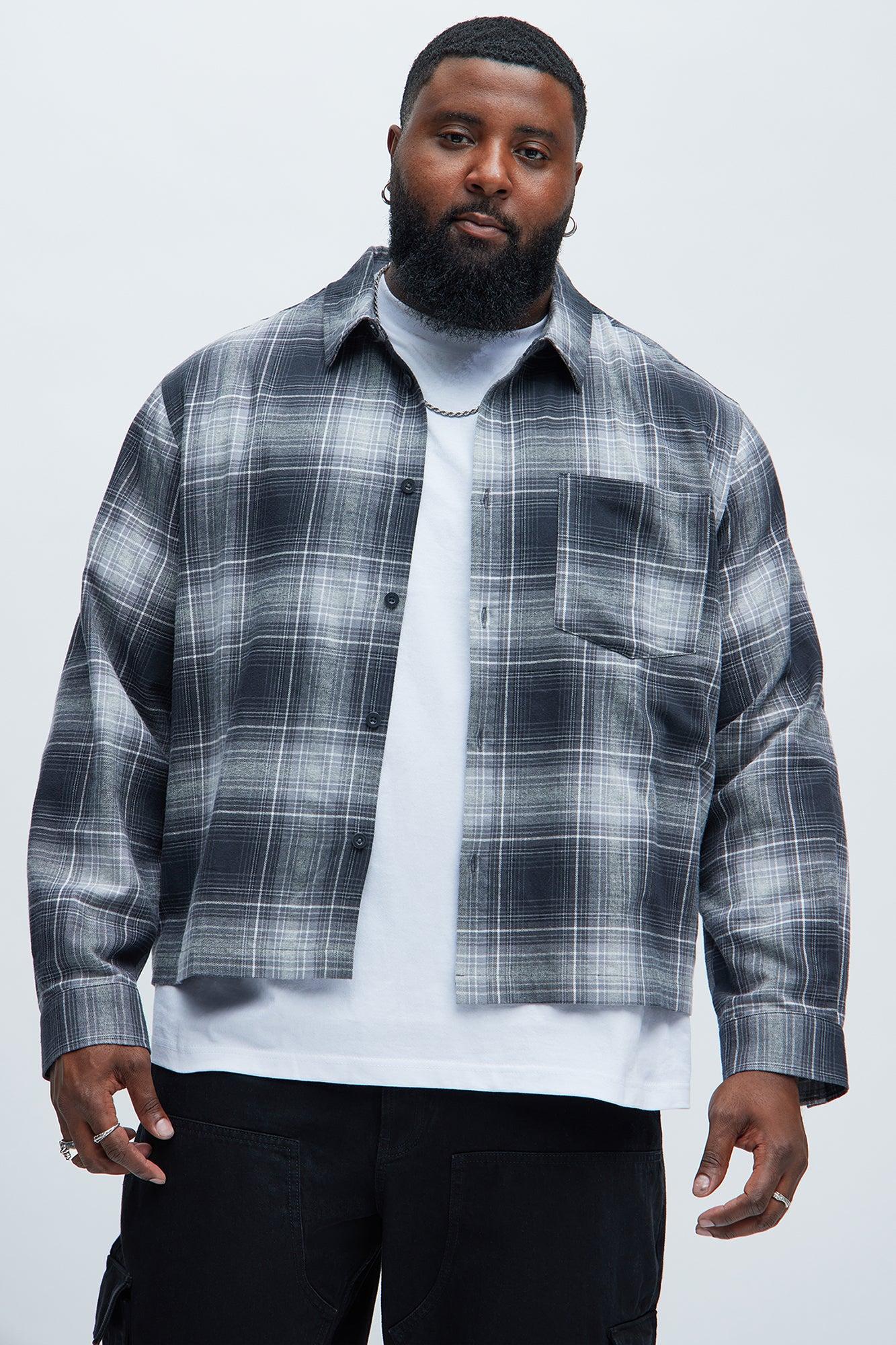 Eatonia Flannel Shirt - Grey/combo Product Image