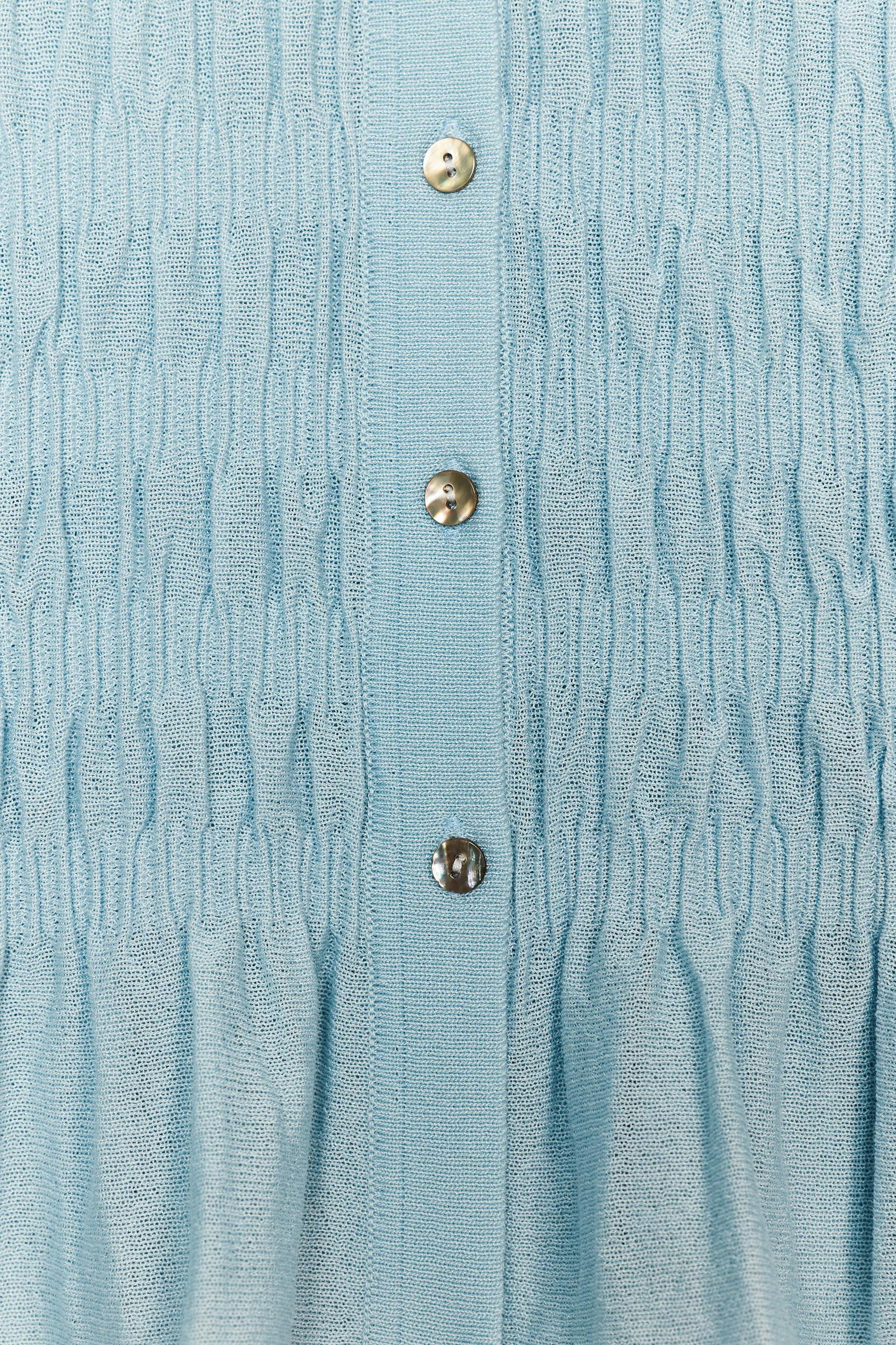 GATHERED KNIT CARDIGAN Product Image