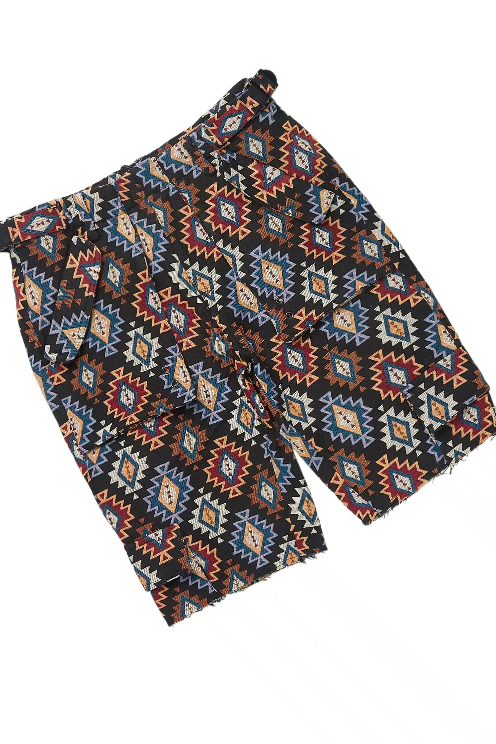 Andraila Black T-Shirt Short Set Female Product Image