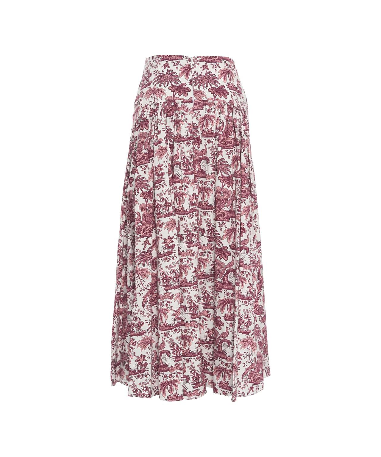 Maxi skirt with print 'Procida' Product Image
